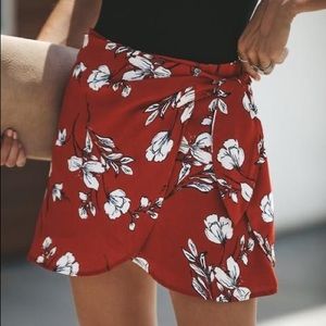 VICI Feel the Love Tie Skirt